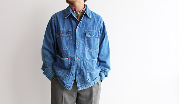 【VINTAGE】70s Big Mac Coverall.サイズ感、色落ち具合も