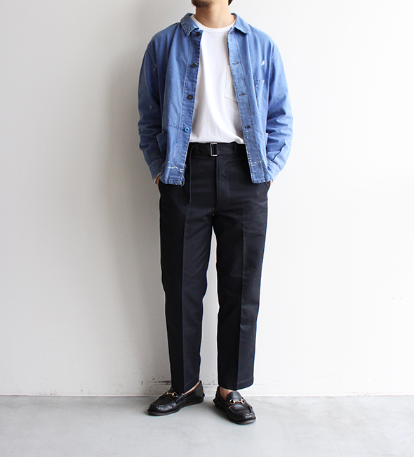 Kaptain Sunshine / キャプテン サンシャイン】Belted Work Trousers