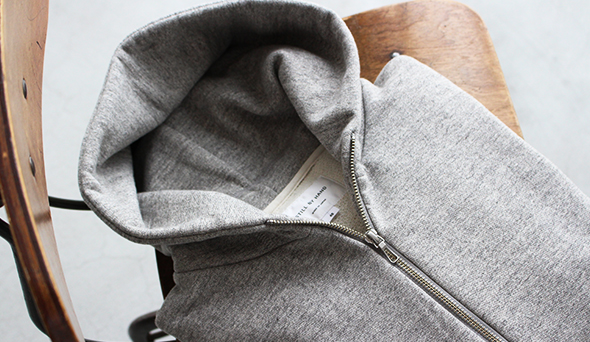 STILL BY HAND / スティル バイ ハンド】Zip Up Sweat Parka.名作