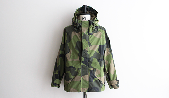 DEADSTOCK】00s Swedish Army M90 Camo Field Jacket.機能的で