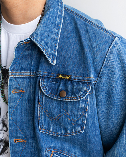 VINTAGE】80s Wrangler 126MJ Denim Jacket